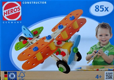 Heros 39031 - Flyvemaskine - 4 modeller