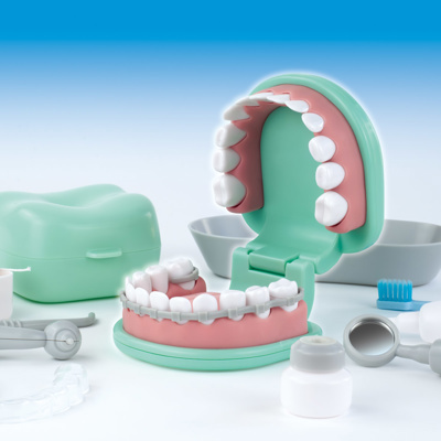 Lær og leg med tandlæge tandsæt, 3-99 år 