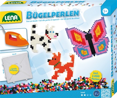 Strygejerns perler - hund og sommerfugl