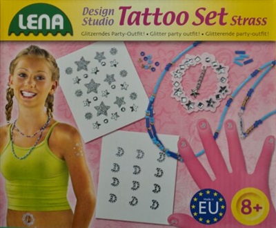 Tattoo s&#xE6;t - Tatoveringer og halsk&#xE6;de