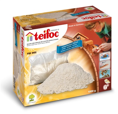 Teifoc 902 byggesæt - 1 kg cement / mørtel