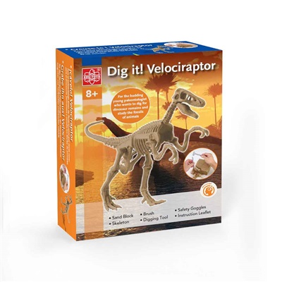 Udgrav Velociraptor skelet