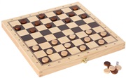 3 spil i et - skak - dam - backgammon