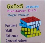 5x5x5 Professor terning eller magiske terning