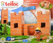 Borg / slot - Teifoc byggesæt med mini mursten