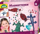 Lena 42688 - 4 glinsende maskot vedhæng