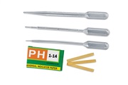 Pipetter og pH-papir