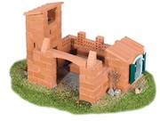 Teifoc 8010 Borg og huse - bygget med Teifoc mini mursten