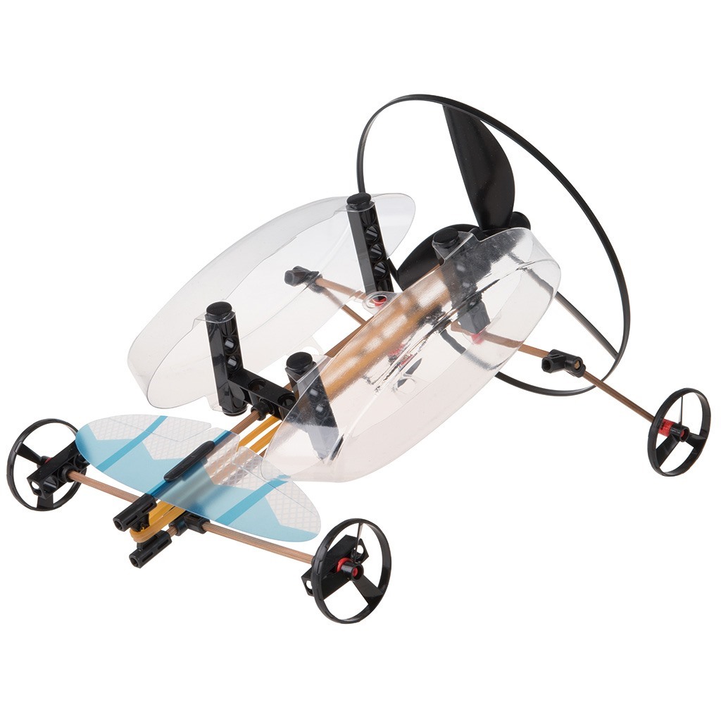 Gigo byggesæt 7403, Elastik racer - bil, båd, fly, helikopter