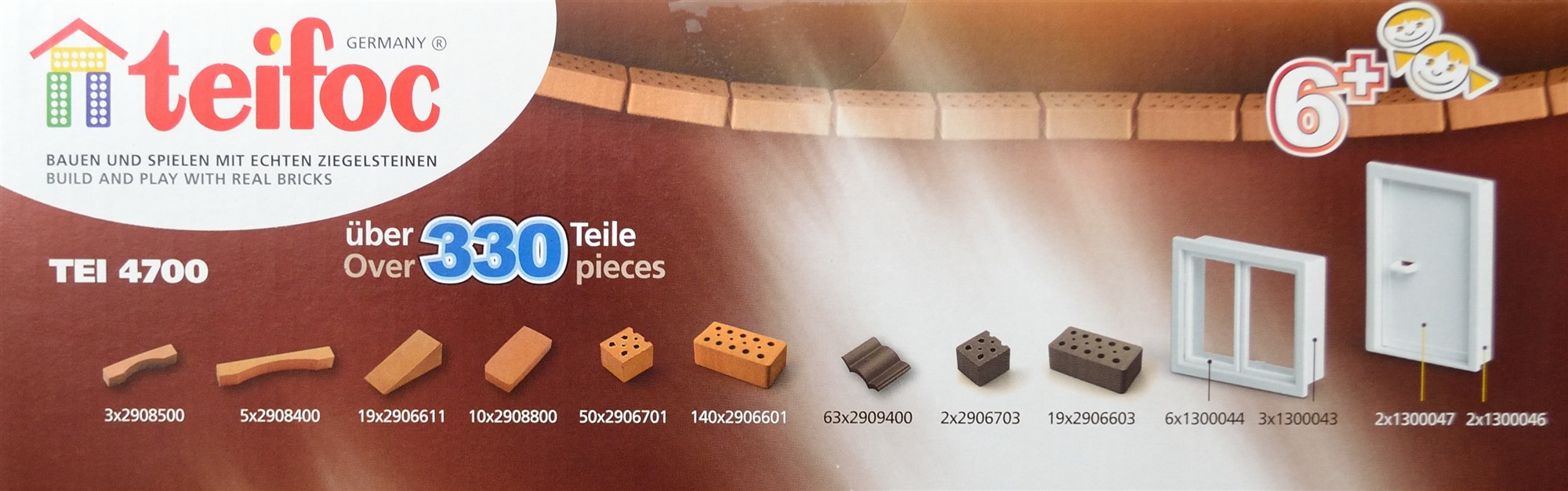 Teifoc Ciment 1kg Pour Constructions Réelles - Jeu Éducatif Maçonnerie Enfant 6 Ans+